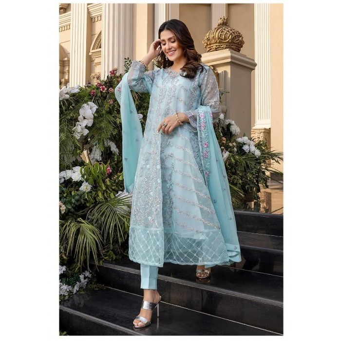 Rawayat Azure Vol 2 Butterfly Net Pakistani Salwar Suits